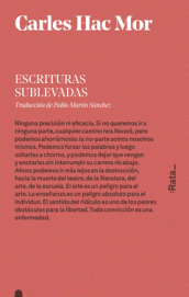 “Escrituras sublevadas”, Carles